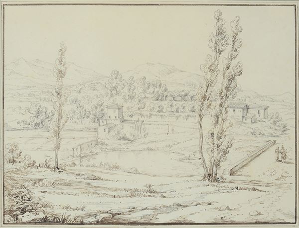 Scuola Italia Meridionale, XVIII - XIX sec. - Paesaggio
