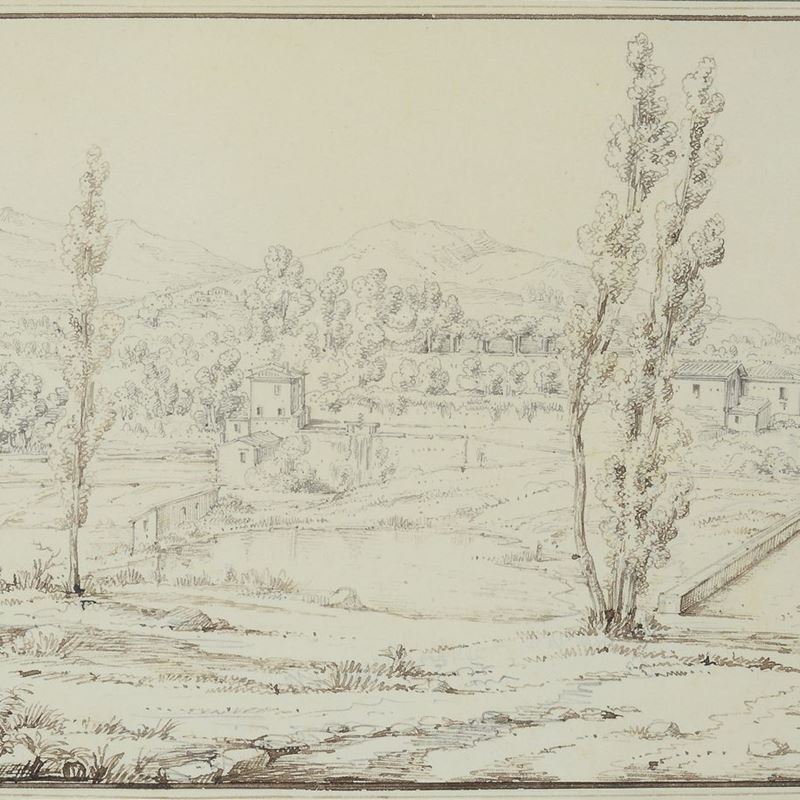 Scuola Italia Meridionale, XVIII - XIX Sec. - Paesaggio