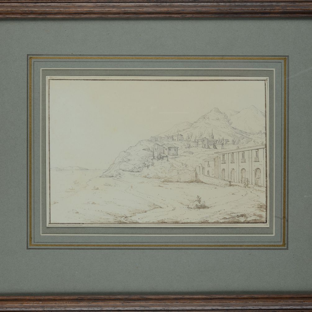 Scuola Italia Meridionale, XVIII - XIX Sec. - Paesaggio Costiero