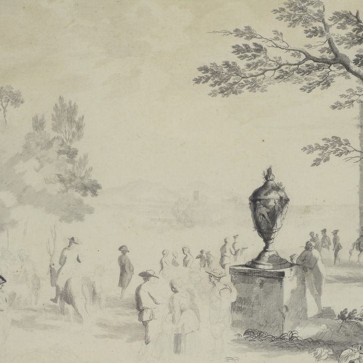 Anonimo, XVIII Sec. - Paesaggio