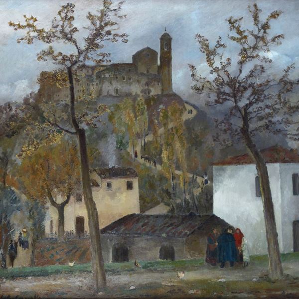 Michele Cascella - Paese d'Abruzzo