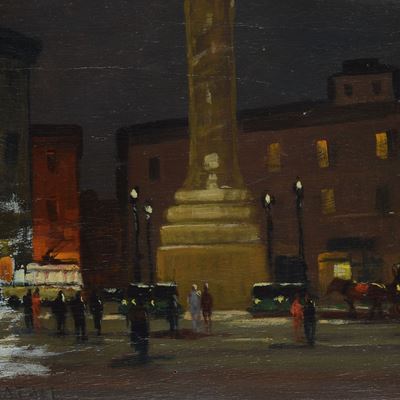 Piazza Colonna a Roma