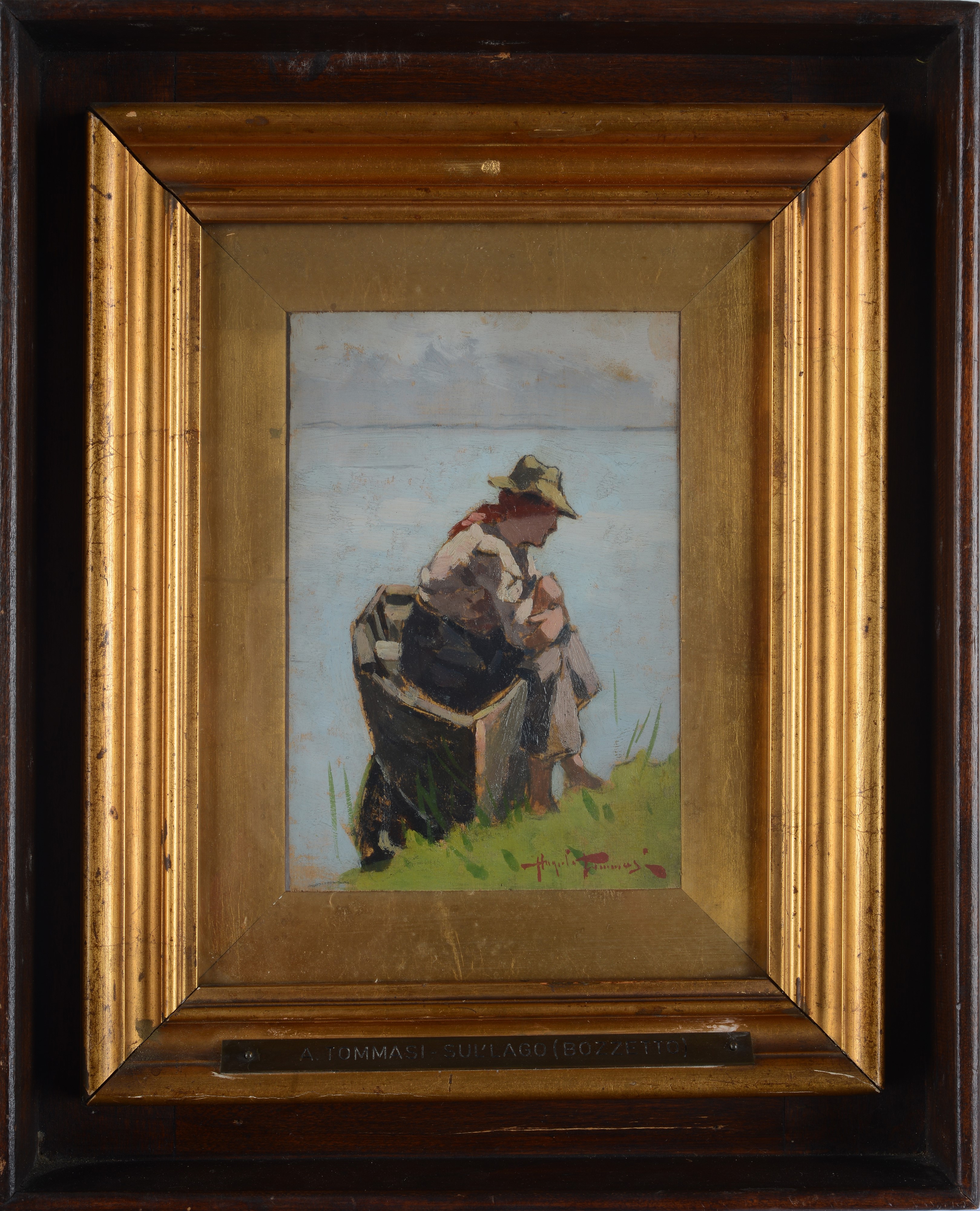 Angiolo Tommasi - Sul Lago (studio)