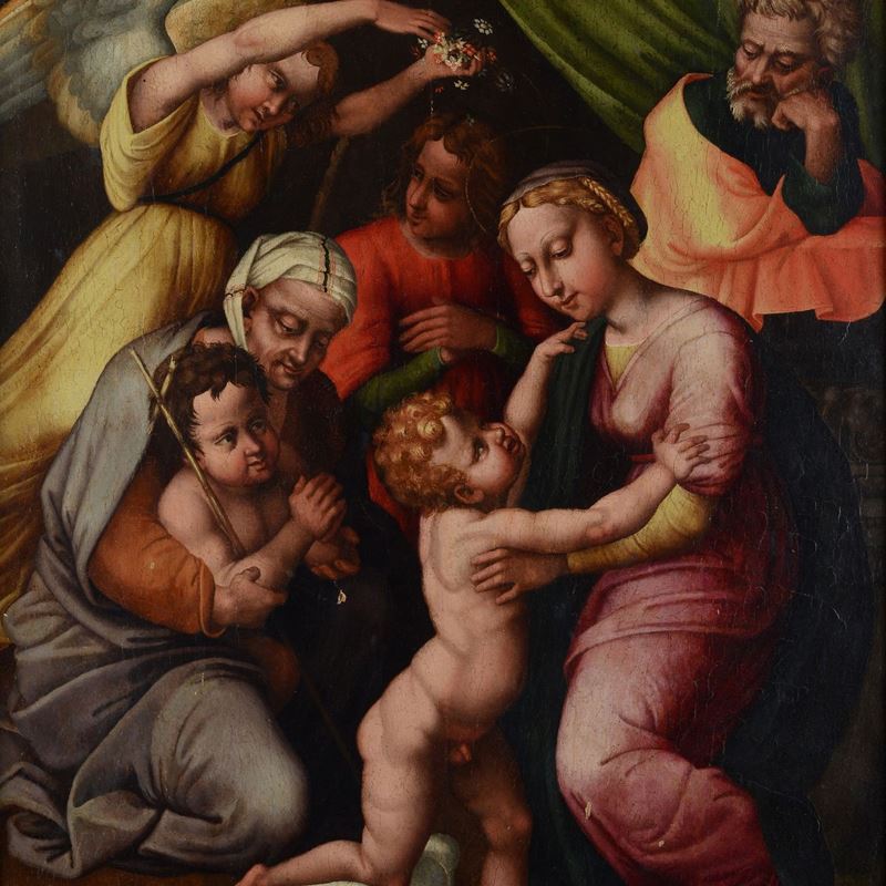 Scuola Italia Centrale, XVII Sec. - Sacra Famiglia
