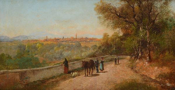 Henry Mark&#242; - Tuscan landscape
