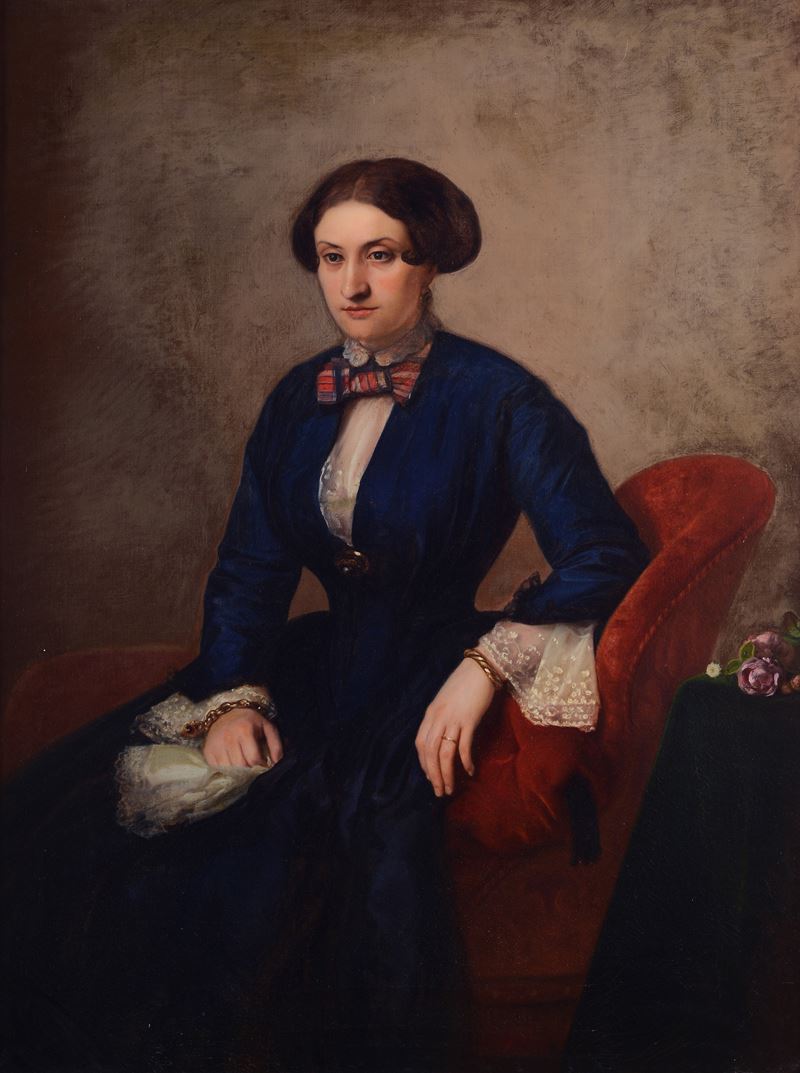 Hippolyte Flandrin - Ritratto di Nobildonna