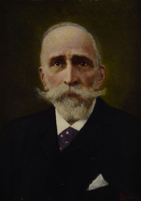 Bartolomeo Giuliano - Portrait of a man with a mustache