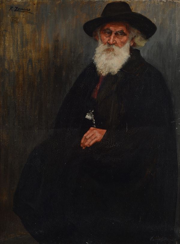 Fausto Zonaro - Ritratto di uomo con barba