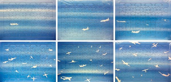 Alighiero Boetti - Cieli ad alta quota