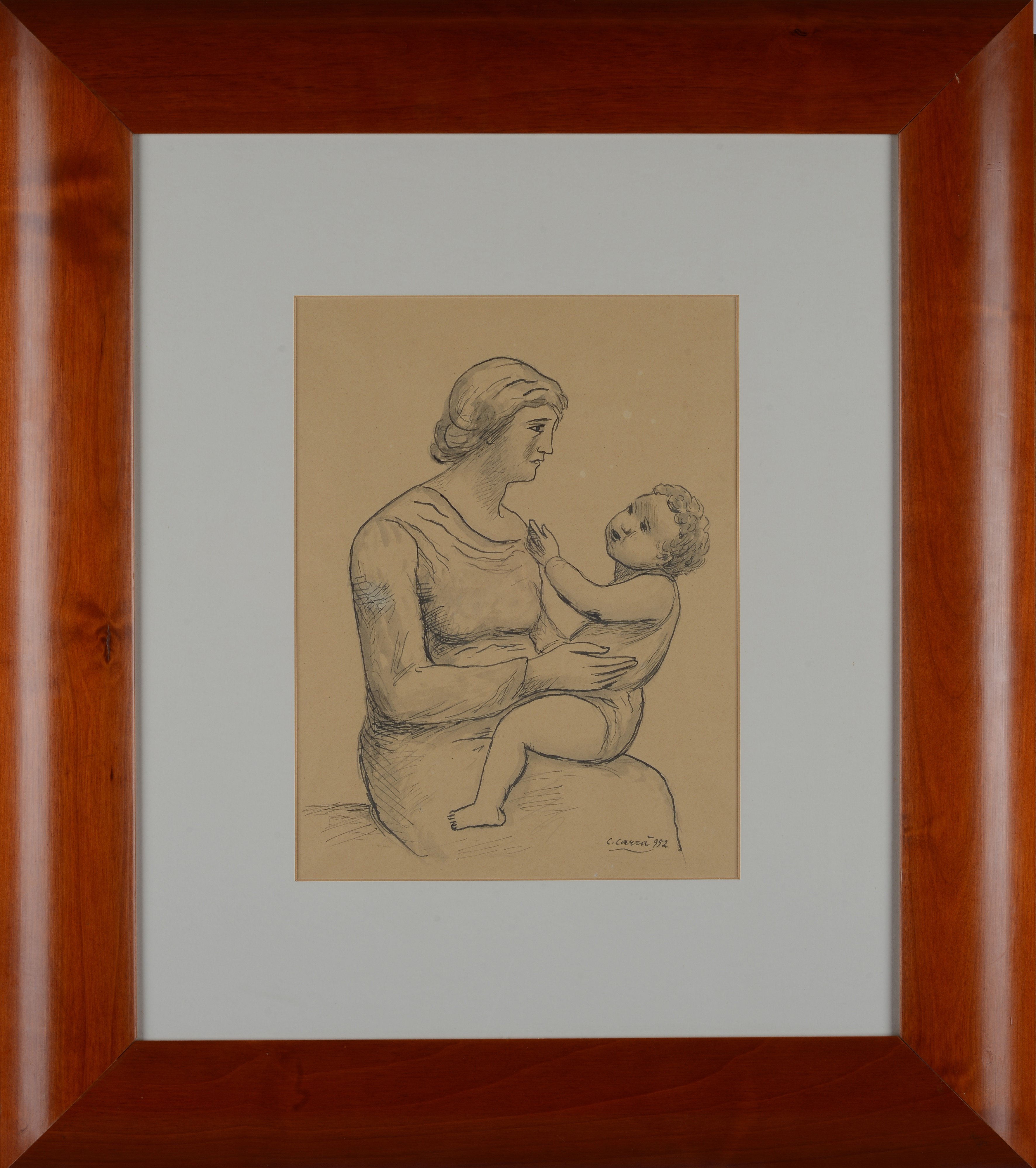Carlo Carrà - Maternità