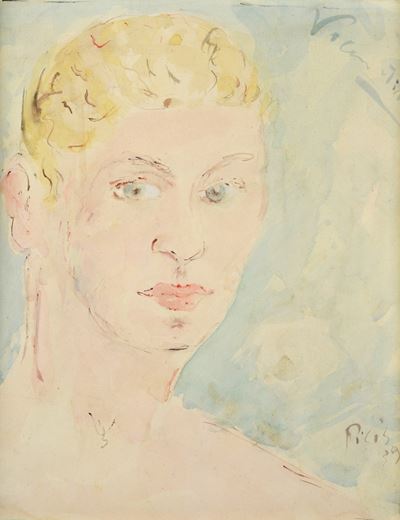 Volto di Giovane Biondo