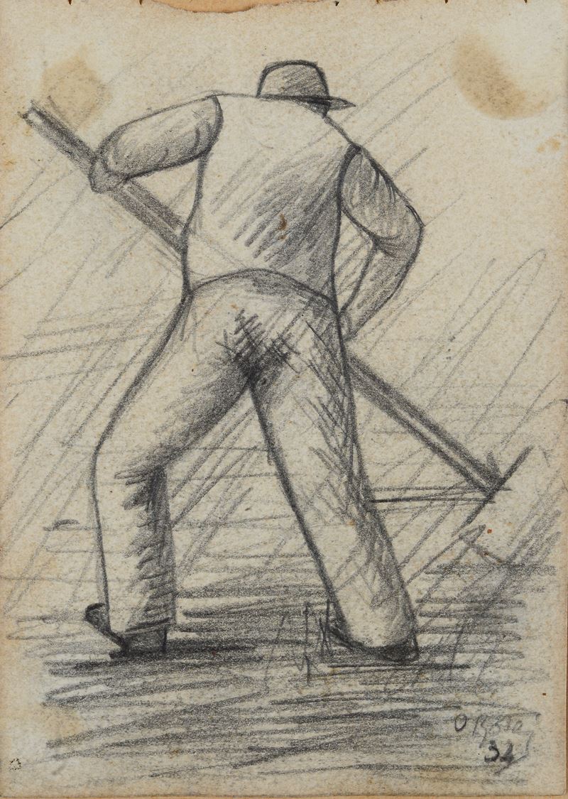 Ottone Rosai - Vangatore