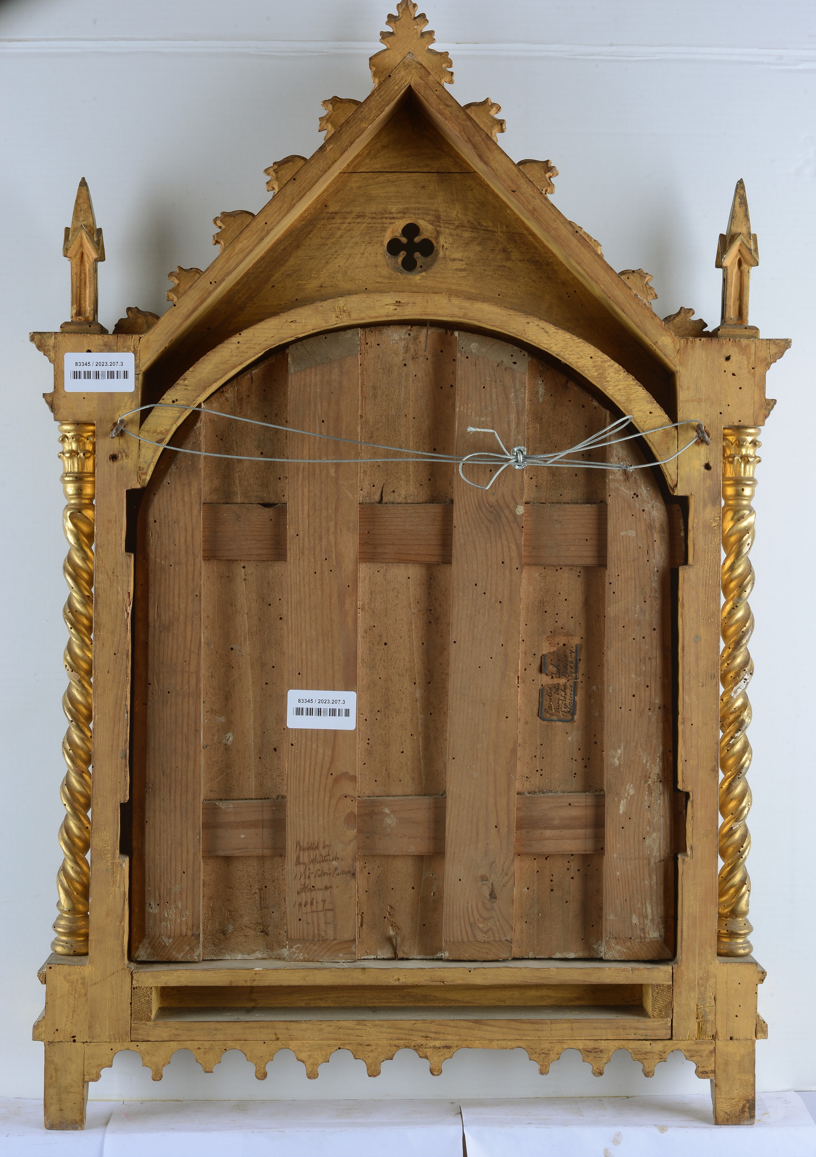 Scuola Europea, Inizi XIX Sec. - Madonna con Bambino in Trono e Angeli (da Beato Angelico)