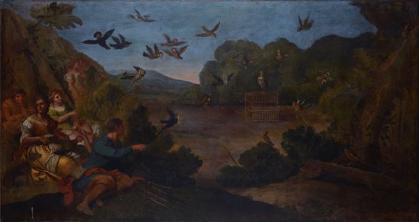 Scuola Italia Centrale, inizi XVIII sec. - La gabbia