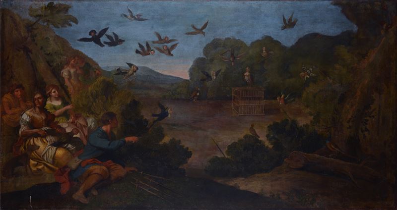 Scuola Italia Centrale, Inizi XVIII Sec. - La Gabbia