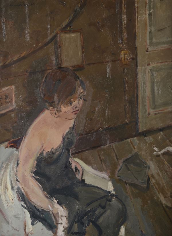 Alberto Manfredi - Maria sul letto bianco