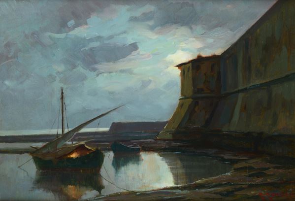 Renuccio Renucci - Porto di Livorno - Il Lazzaretto