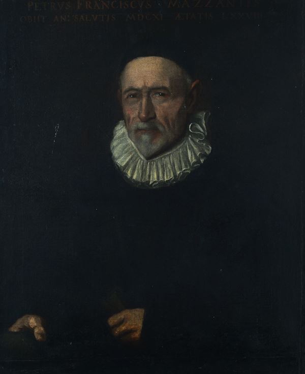 Scuola Italia Centrale, XVII sec. - Portrait of Pietro Francesco Mazzanti