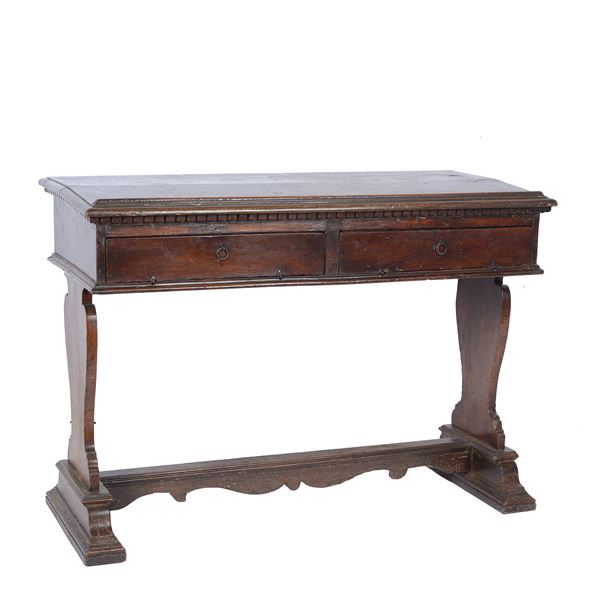 Ancient accounting desk
