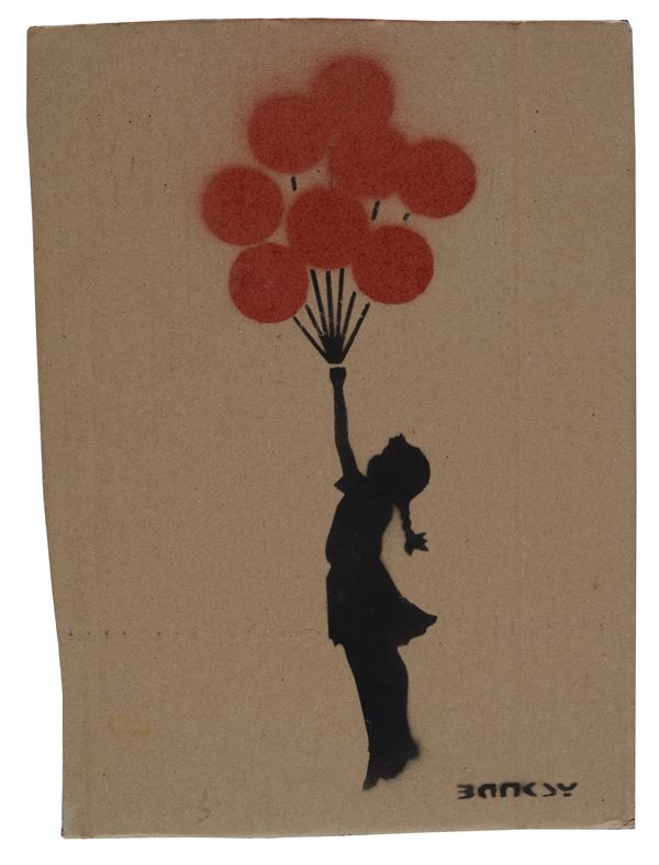 Banksy - Little Girl with ballons
