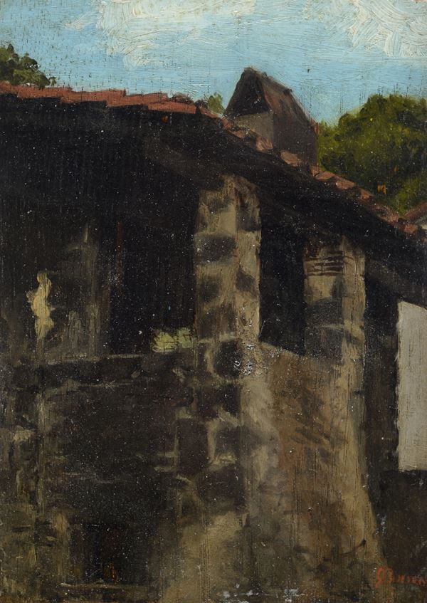 Attr. a Odoardo Borrani - Casolare