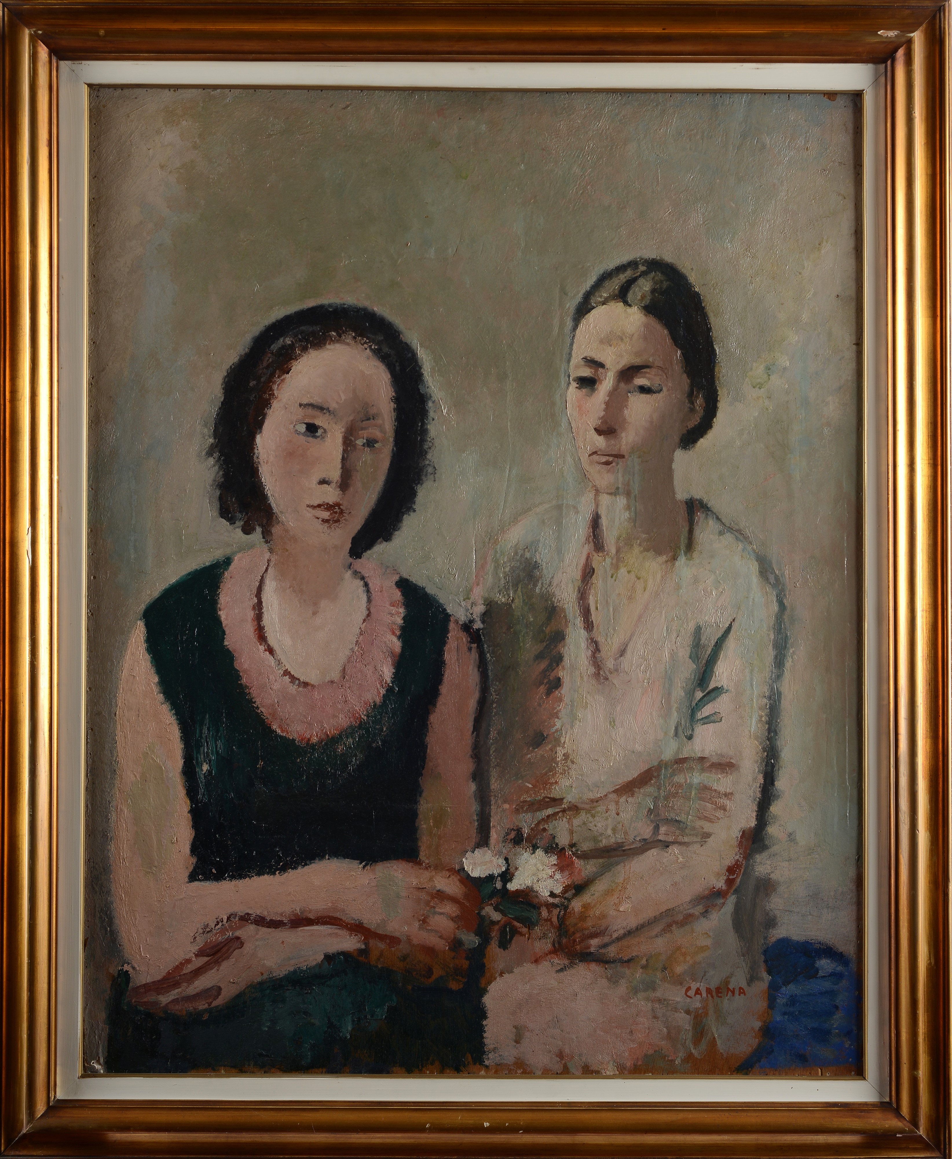 Felice Carena - Madre e Figlia