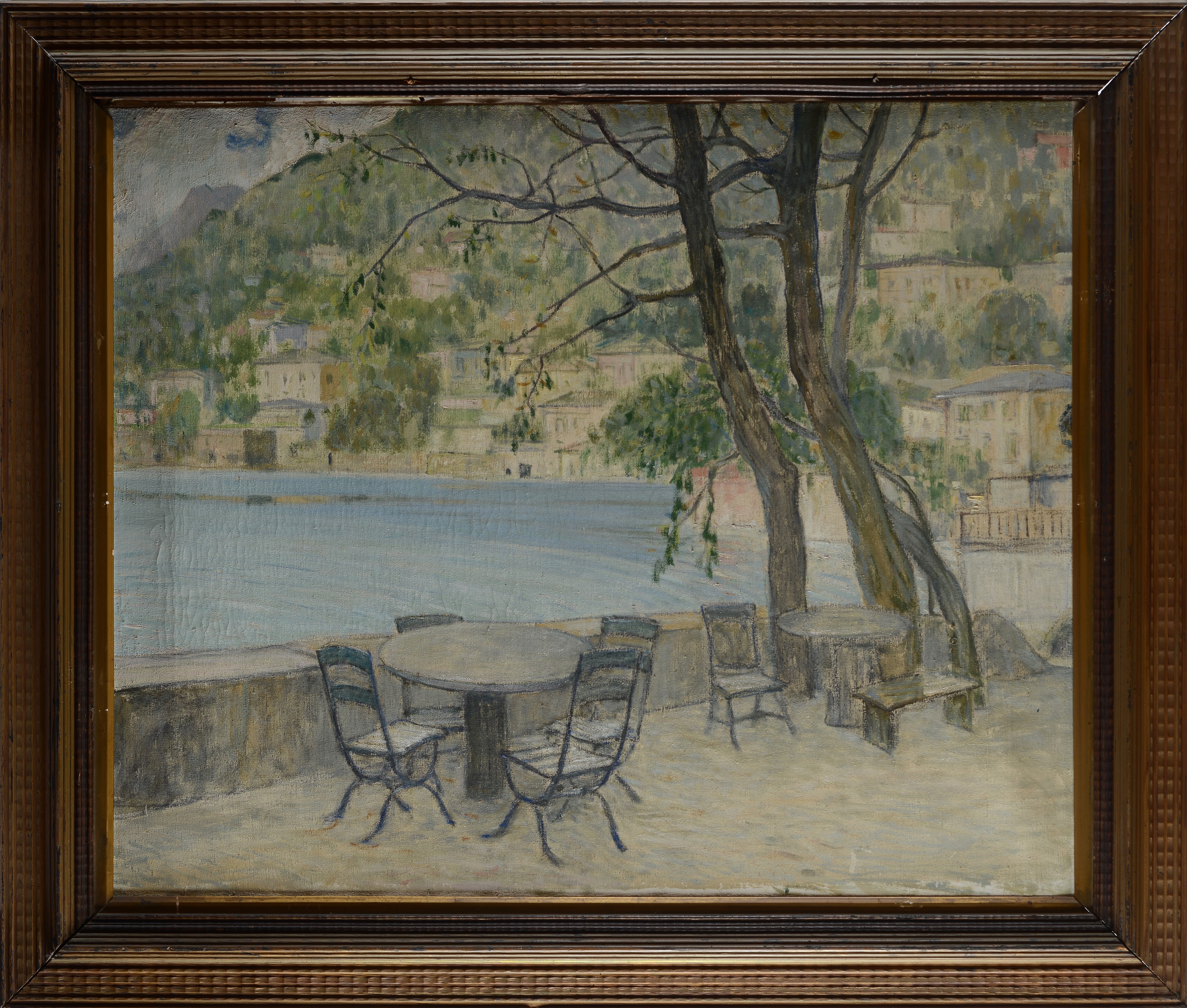 Galileo Chini - Caffè sul Lago
