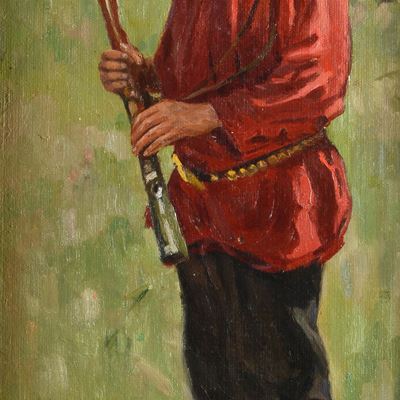Uomo con Flauto