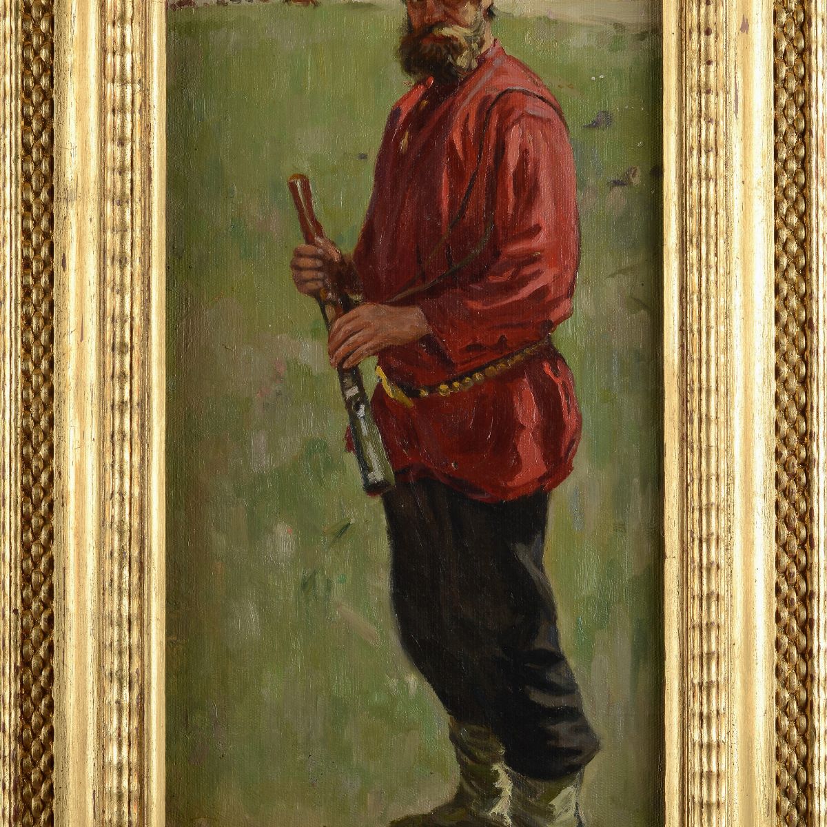 Ivan Semionovich Kulikov - Uomo con Flauto