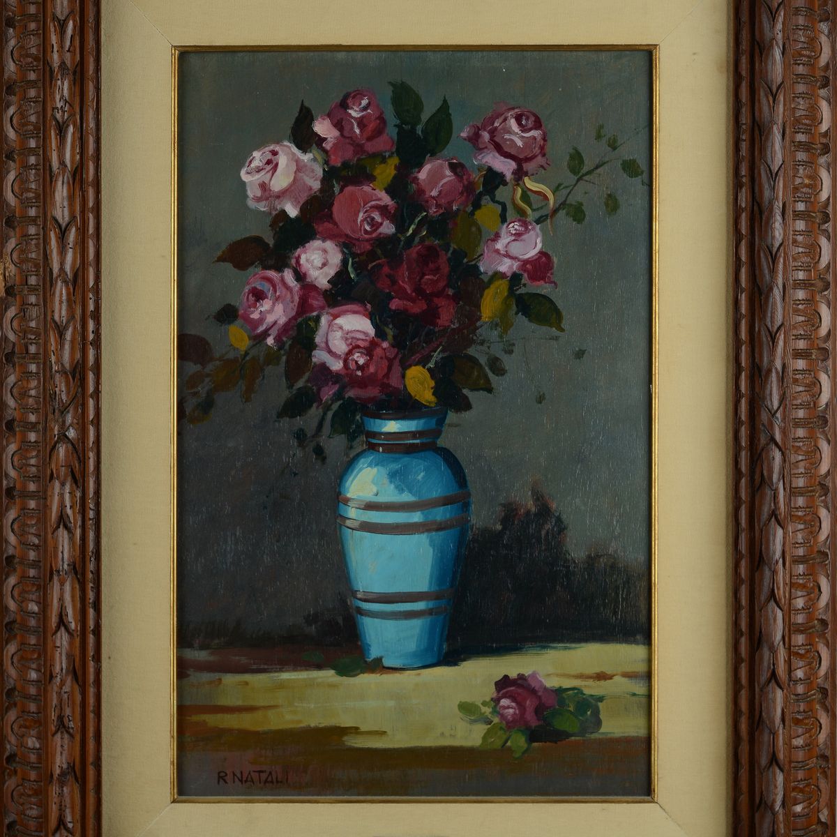 Renato Natali - Vaso con Fiori