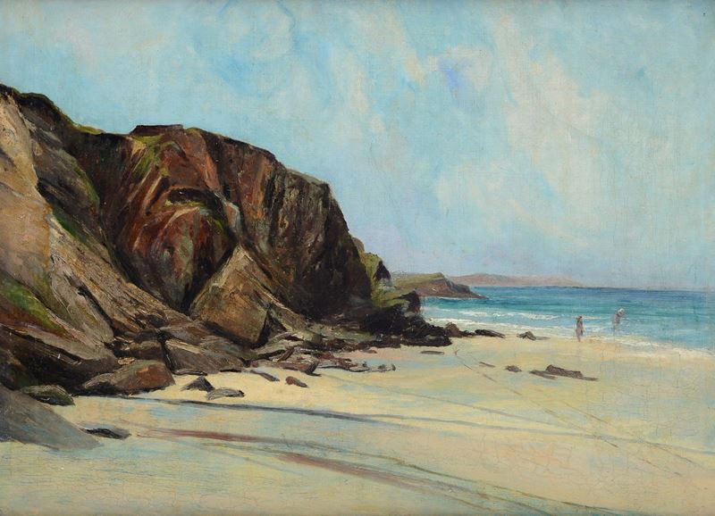 Anonimo, XX Sec. - Spiaggia