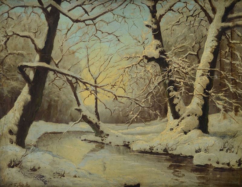 Fulop - Paesaggio Innevato