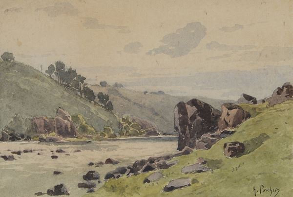Charles Albert  Porcher - Paesaggio