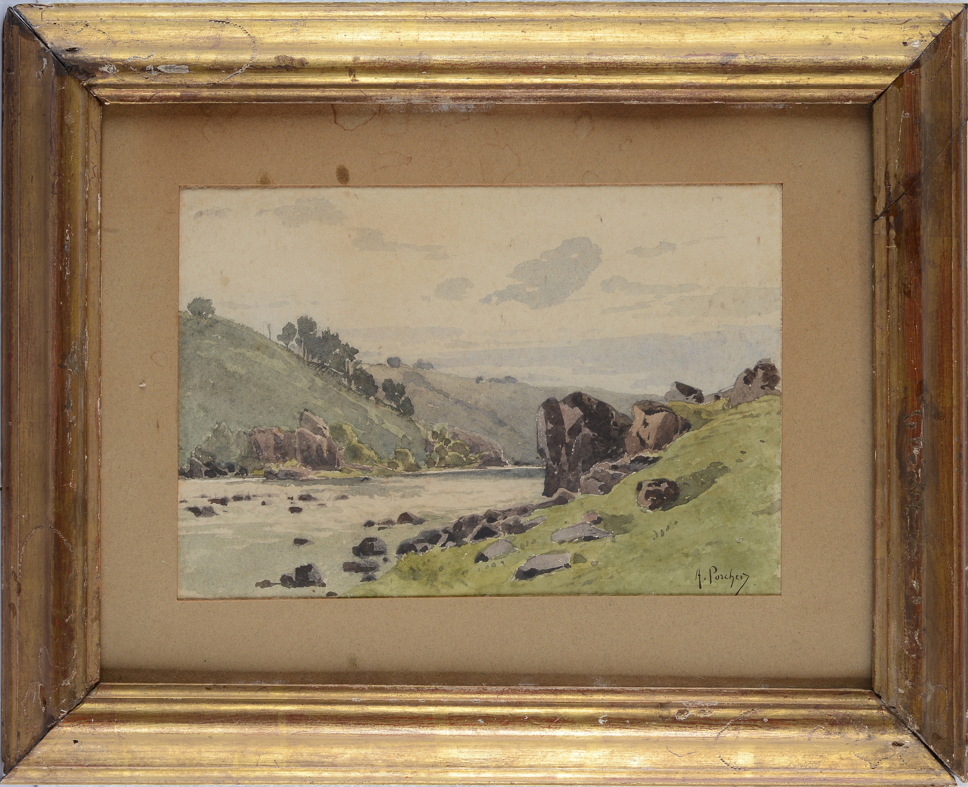 Charles Albert Porcher - Paesaggio