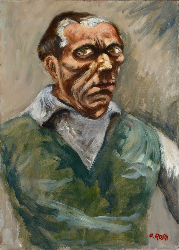 Ottone Rosai - Autoritratto