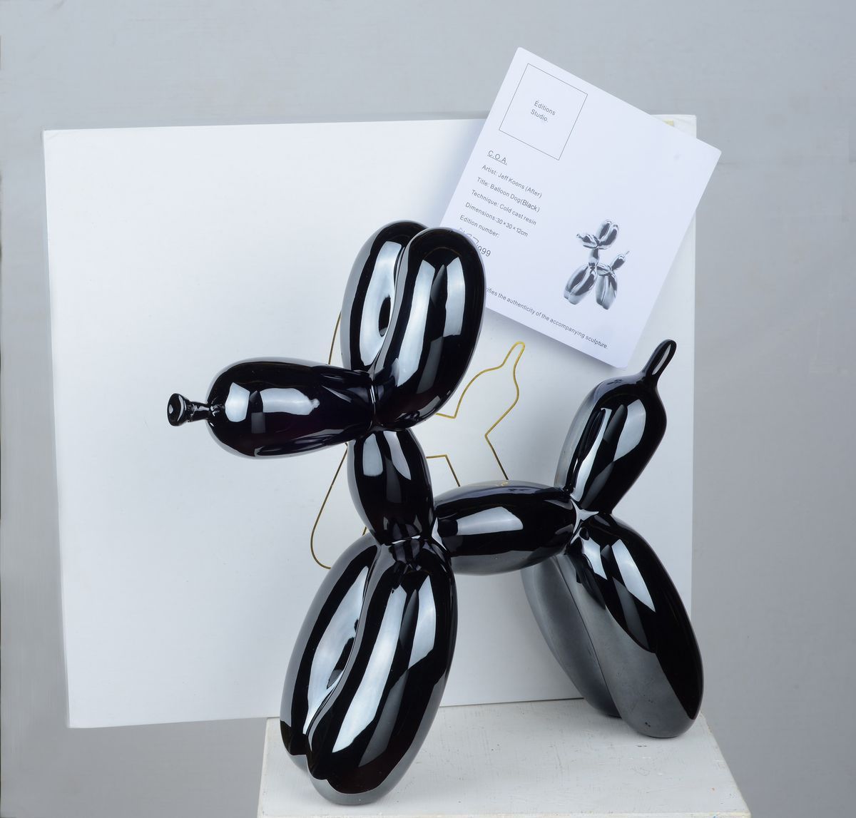 Balloon Dog (black)