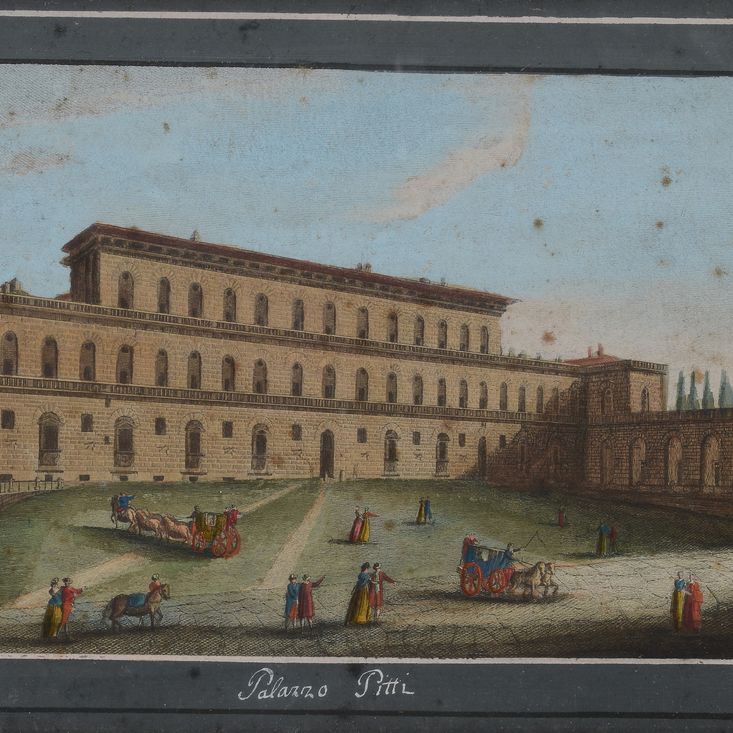 Giustino Carocci - Piazza Pitti