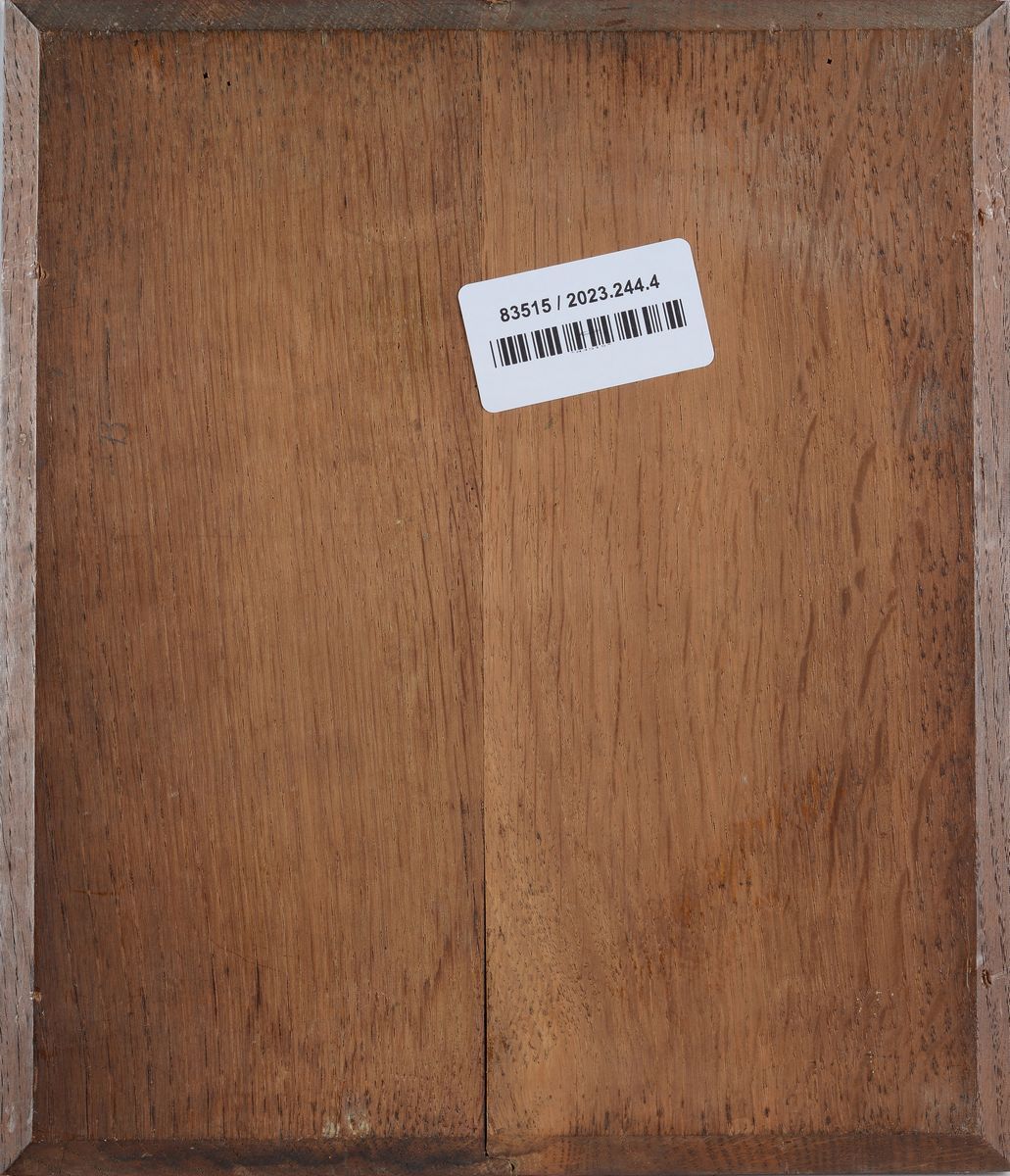 Anonimo, XIX Sec. - Interno con Figure