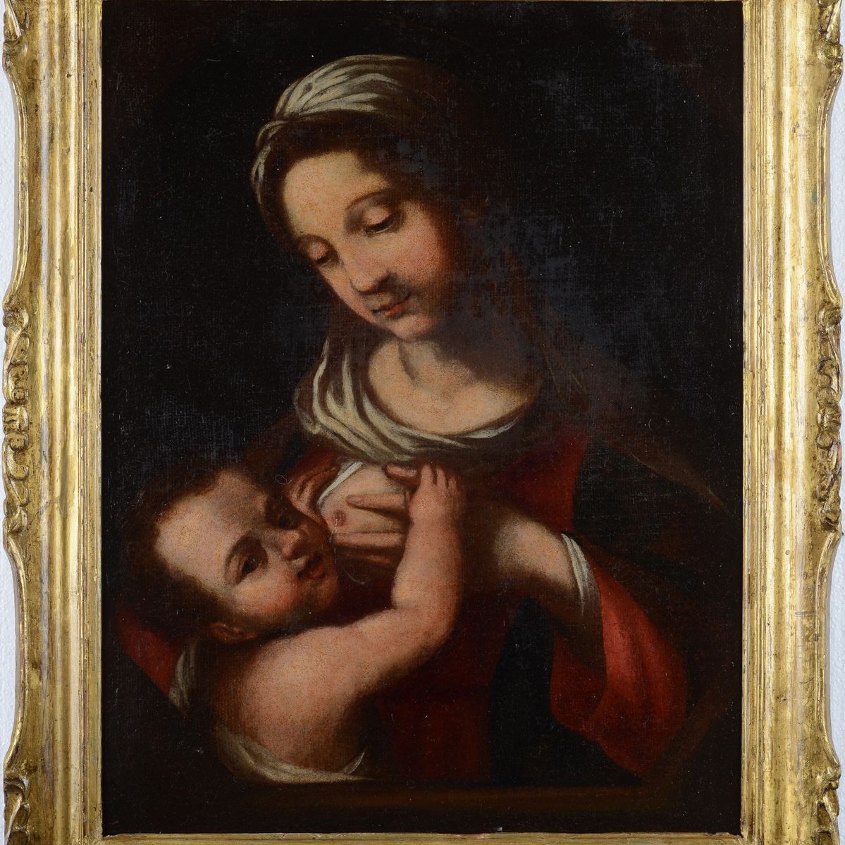 Attr. a Salvi Castellucci - Madonna con Bambino