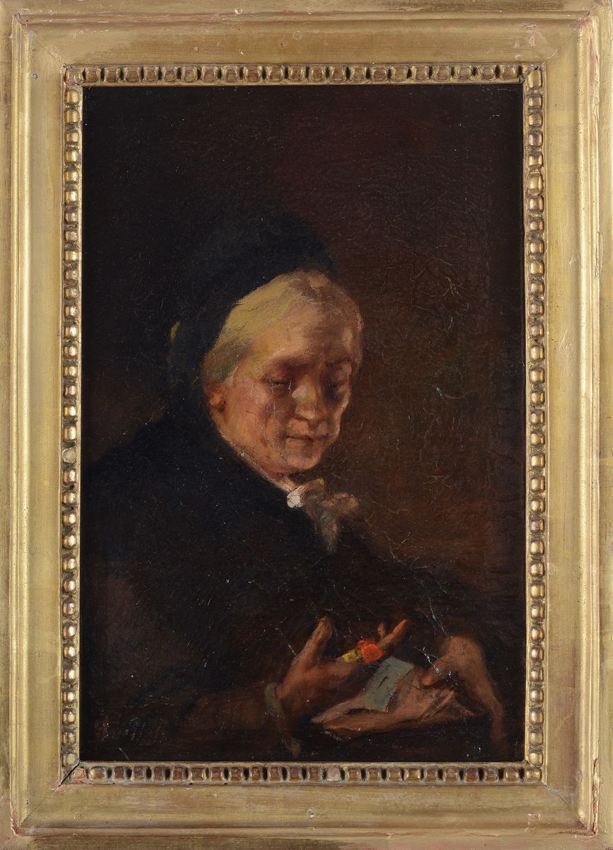 Anonimo, XX Sec. - Ritratto di Signora
