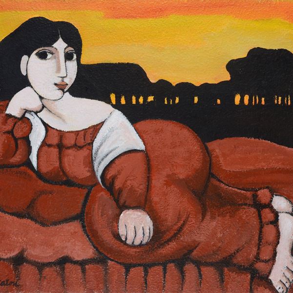 Domenico Cantatore - Odalisque