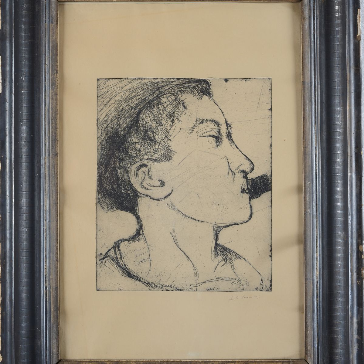 Ernesto Treccani - Ragazzo che Beve