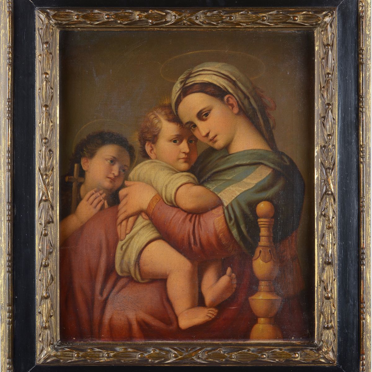 Anonimo, XIX Sec. - Madonna della Seggiola (da Raffaello)