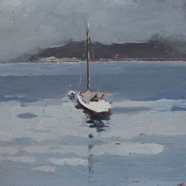 Anonimo, XX sec. - Boat