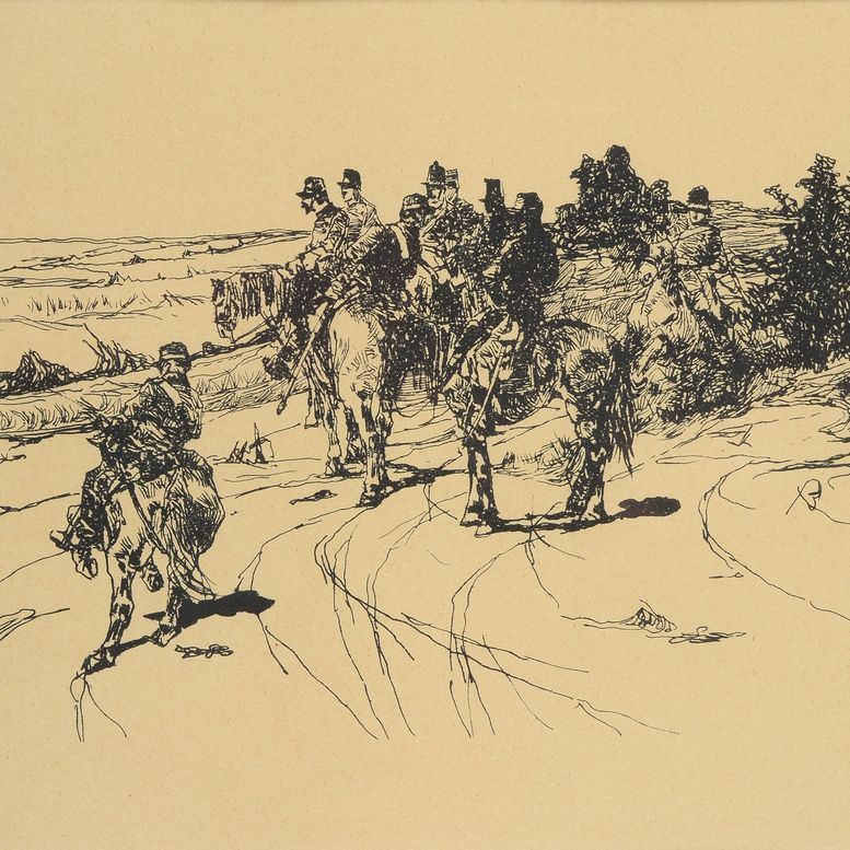 Giovanni Fattori - In Perlustrazione