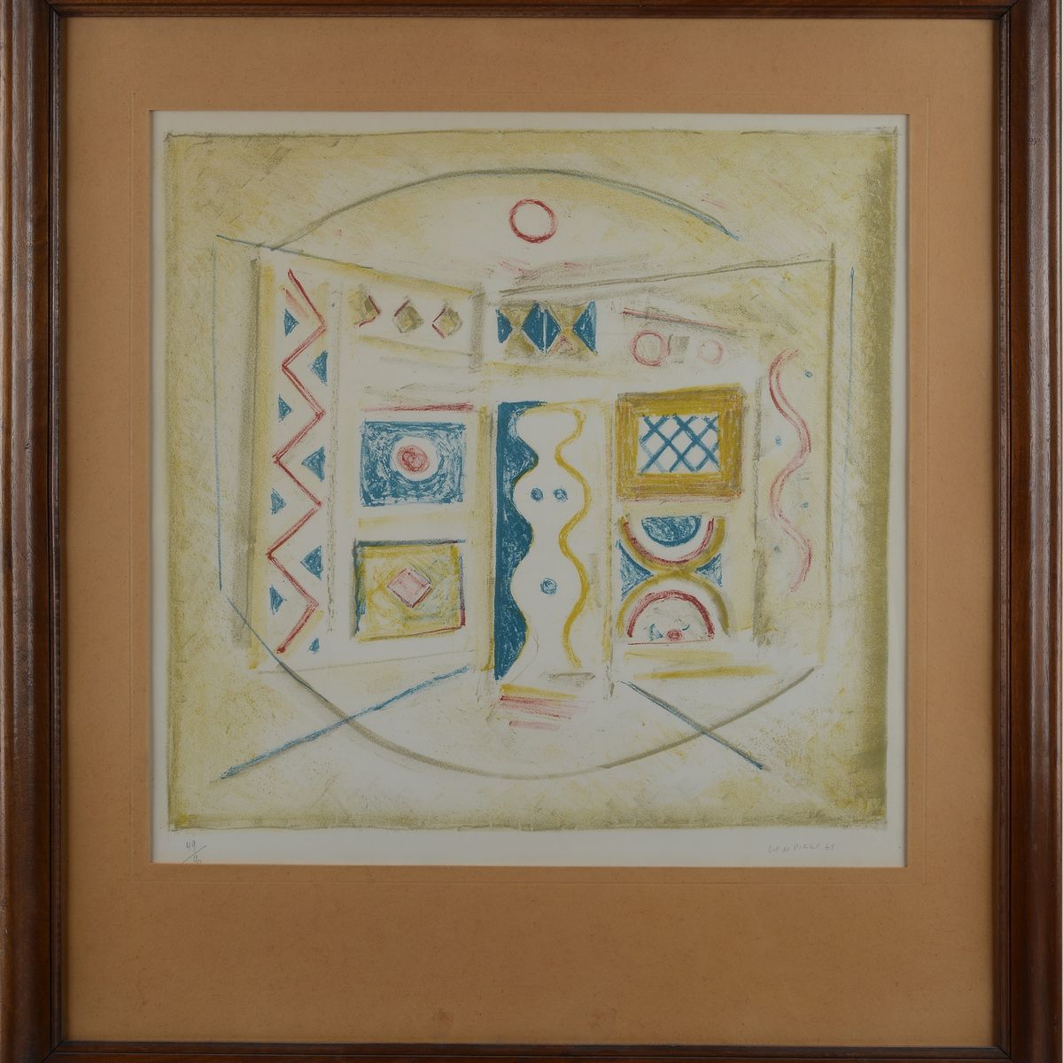 Massimo Campigli - La Camera Gialla