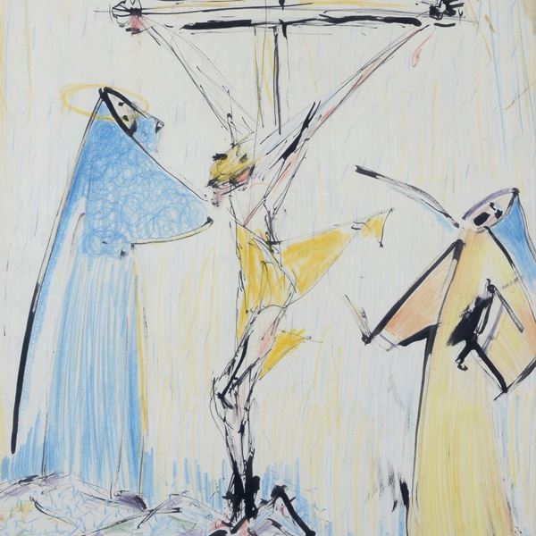 Anonimo, XX sec. - Crucifixion