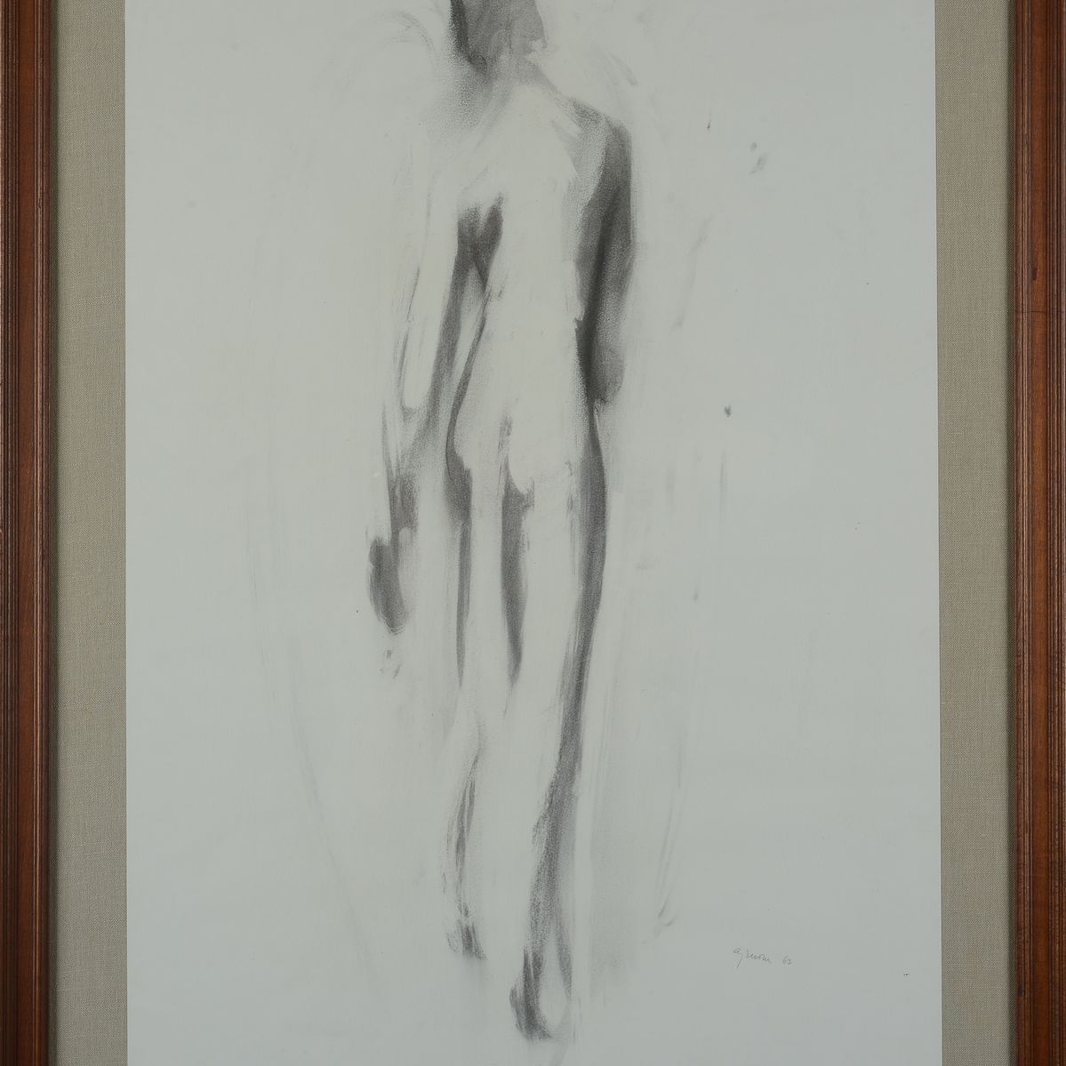 Giuseppe Ajmone - Nudo di Schiena
