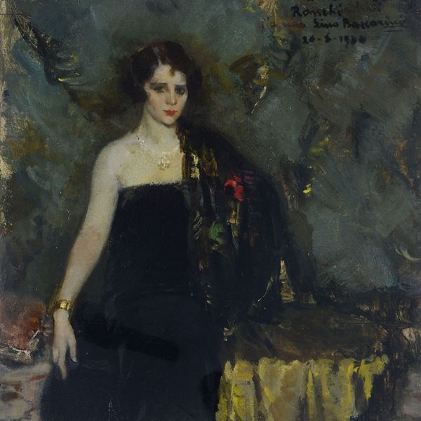 Lino Baccarini - Portrait of a lady