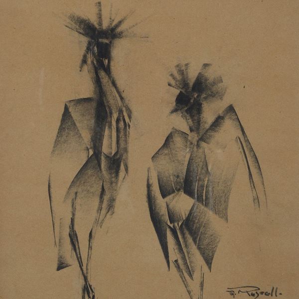 Anonimo, XX sec. - Study of Birds